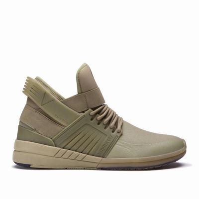 Férfi Supra SKYTOP V Magasszárú Cipő HU830576 Olivazöld